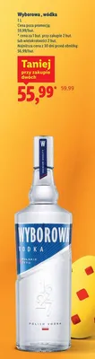 Wódka promocja w Lidl