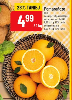 Pomarańcze promocja w POLOmarket