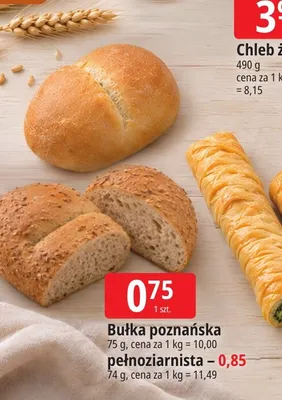 Bułka poznańska pełnoziarnista promocja w Leclerc
