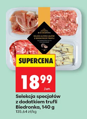 Selekcja specjałów z dodatkiem trufli Biedronka promocja w Biedronka