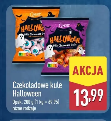 Czekoladowe kule Halloween Choceur promocja w Aldi