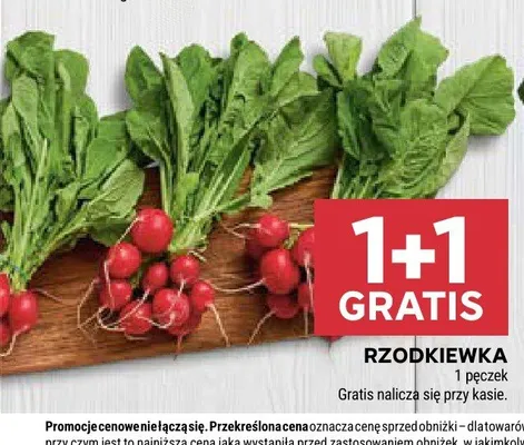 Rzodkiewka promocja w Stokrotka