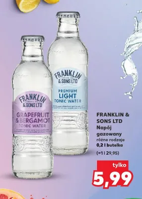 Napój gazowany Franklin & Sons Ltd promocja w Kaufland