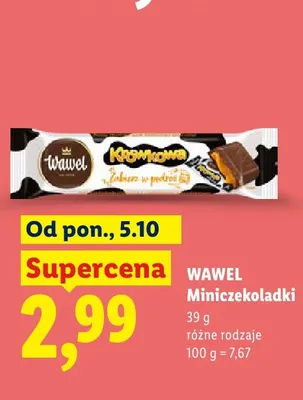 Miniczekoladki Wawel promocja w Lidl