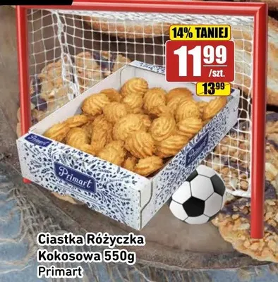 Ciastka Różyczka Kokosowa Primart promocja w API Market