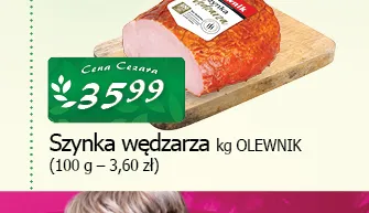 Szynka wędzarza promocja w CEZAR Delikatesy