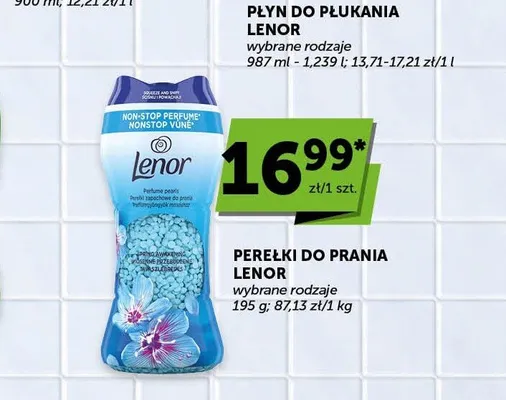 Perełki do prania Lenor promocja w Groszek