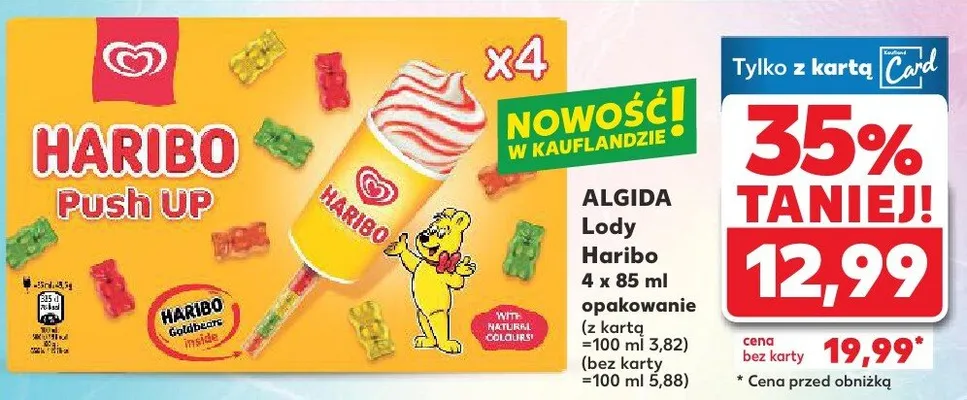 Lody Haribo promocja w Kaufland