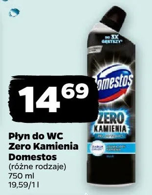 Płyn do WC Zero Kamienia Domestos promocja w Netto