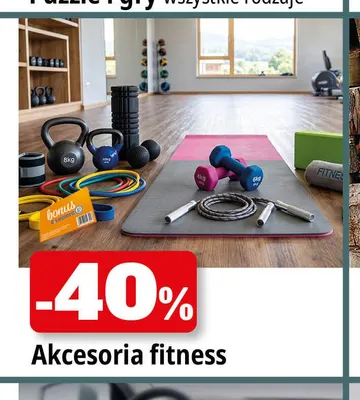 Akcesoria fitness promocja w Leclerc