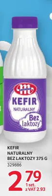 Kefir naturalny bez laktozy Mlekovita promocja w Selgros