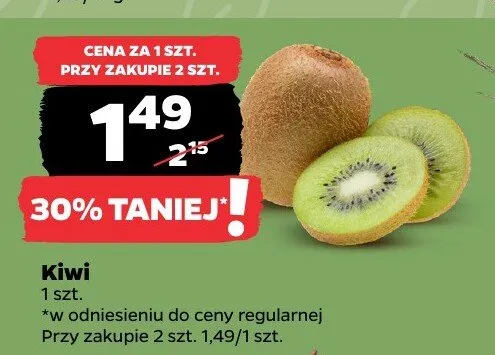 Kiwi 1 szt. promocja w Netto