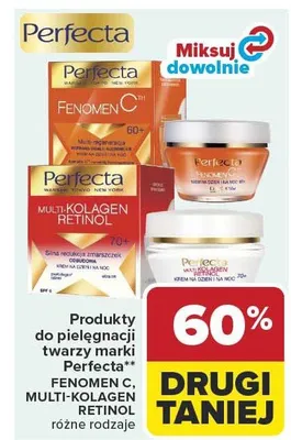 Krem do twarzy Perfecta Fenomen C 60+ promocja w Carrefour Market