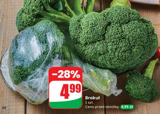 Brokuł promocja w Dino