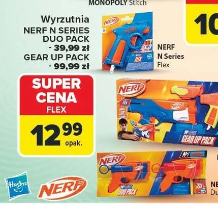 Wyrzutnia różne rodzaje promocja w Carrefour