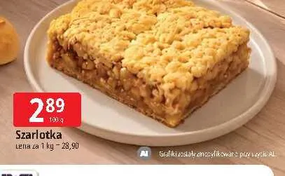 Ciasto szarlotka promocja w Leclerc