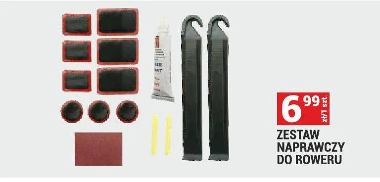 Zestaw naprawczy do roweru promocja w Merkury Market