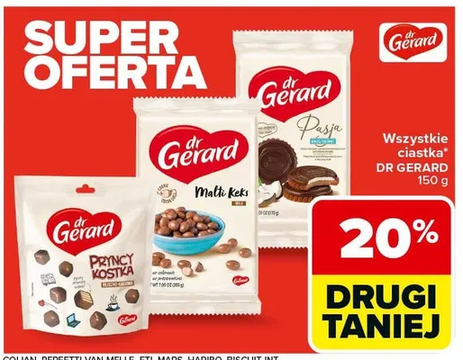 Wszystkie ciastka Dr Gerard promocja w Carrefour Market