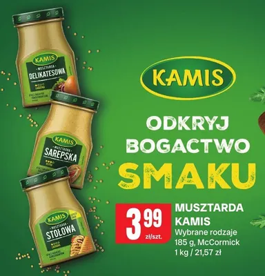 Musztarda Kamis promocja w Chorten