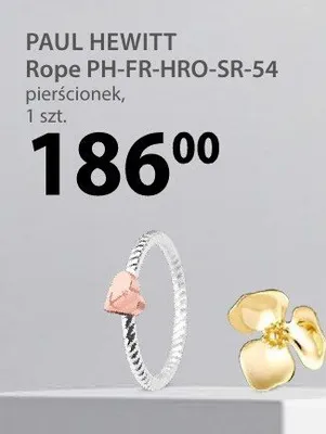 Pierścionek PAUL HEWITT Rope PH-FR-HRO-SR-54 promocja w Hebe