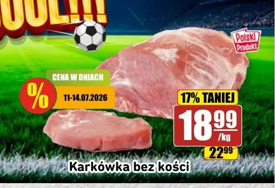 Karkówka bez kości promocja w API Market