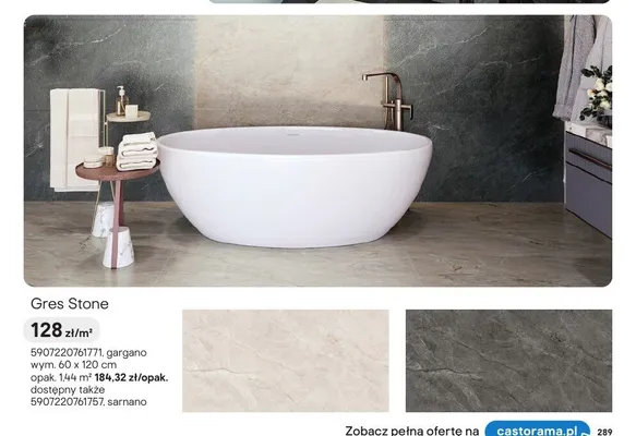 Gres Ceramstic Stone sarnano promocja w Castorama
