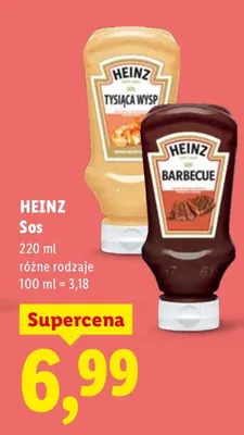 Sos różne rodzaje promocja w Lidl