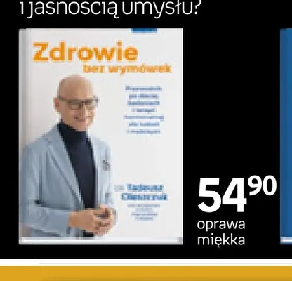 Książka Zdrowie bez wymówek dr Tadeusz Oleszczuk promocja w Empik