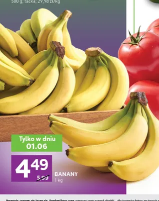 Banany promocja w Stokrotka