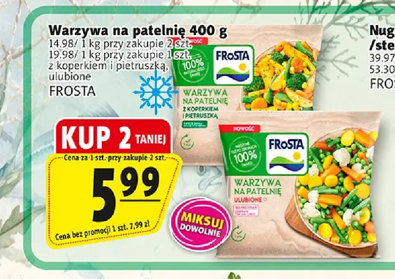 Warzywa na patelnię z koperkiem i pietruszką Frosta promocja w Prim Market