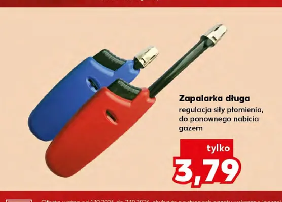 Zapalarka długa promocja w Kaufland
