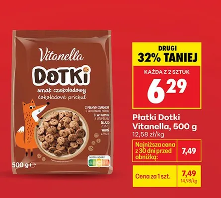 Płatki Dotki promocja w Biedronka