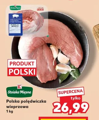 Polska polędwiczka wieprzowa Stoisko Mięsne promocja w Kaufland