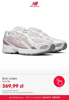 Buty unisex seria 740 New Balance promocja w New Balance