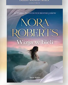 Książka Wizja w bieli Nora Roberts promocja w Biedronka