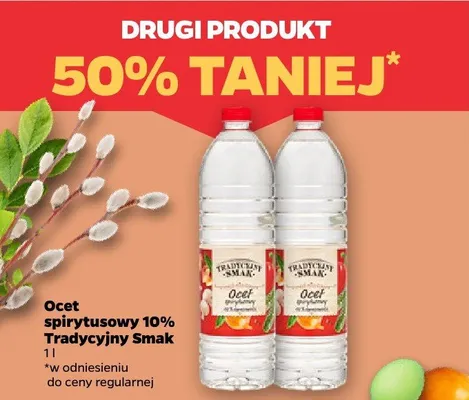 Ocet spirytusowy 10% Tradycyjny Smak promocja w Netto