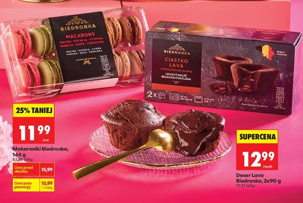 Makaroniki promocja w Biedronka