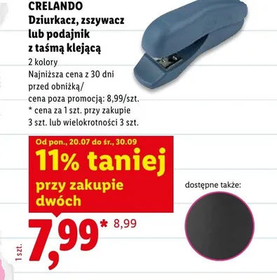 Zszywacz CRELANDO promocja w Lidl