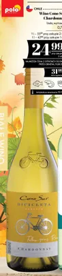 Wino białe Cono Sur Chardonnay wytrawne promocja w POLOmarket