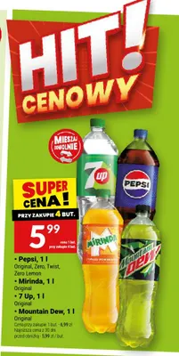 Napój gazowany Pepsi Original promocja w Twój Market