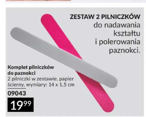 Komplet pilniczków do paznokci Avon promocja w AVON