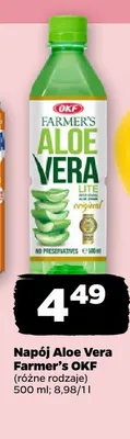Napój Aloe Vera Farmer's OKF promocja w Netto