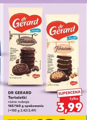 Ciastka Tartaletki Dr Gerard promocja w Kaufland