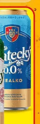 Piwo bezalkoholowe Zatecky 0,0% Nealko promocja w POLOmarket