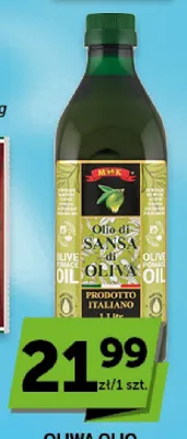 Oliwa Olio Sansa di Oliva Disansa promocja w Groszek