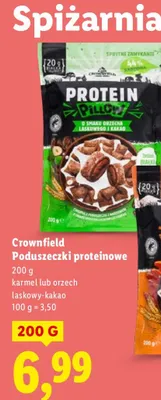 Poduszeczki proteinowe orzech laskowy- kakao promocja w Lidl