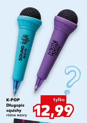 Długopis squishy K-POP promocja w Kaufland