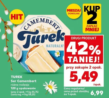 Ser Camembert różne rodzaje promocja w Kaufland