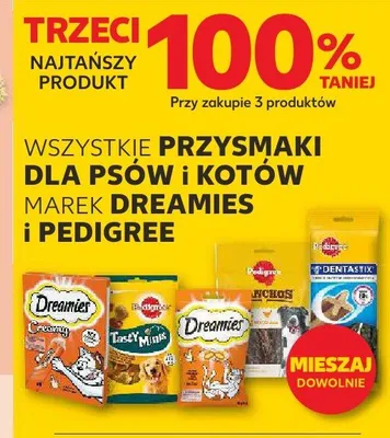 Przysmaki dla kotów wszystkie rodzaje  promocja w Kaufland
