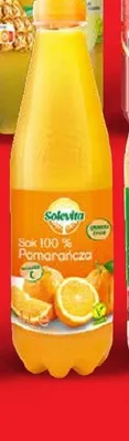 Sok 100% pomarańcza Solevita promocja w Lidl